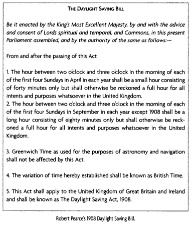 daylight saving bill