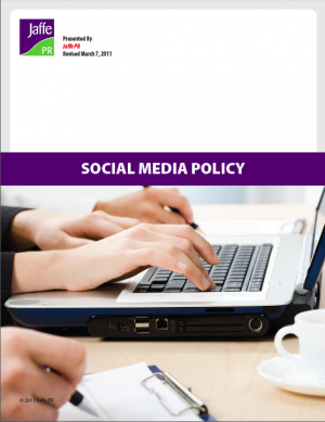 Social Media Policy Template